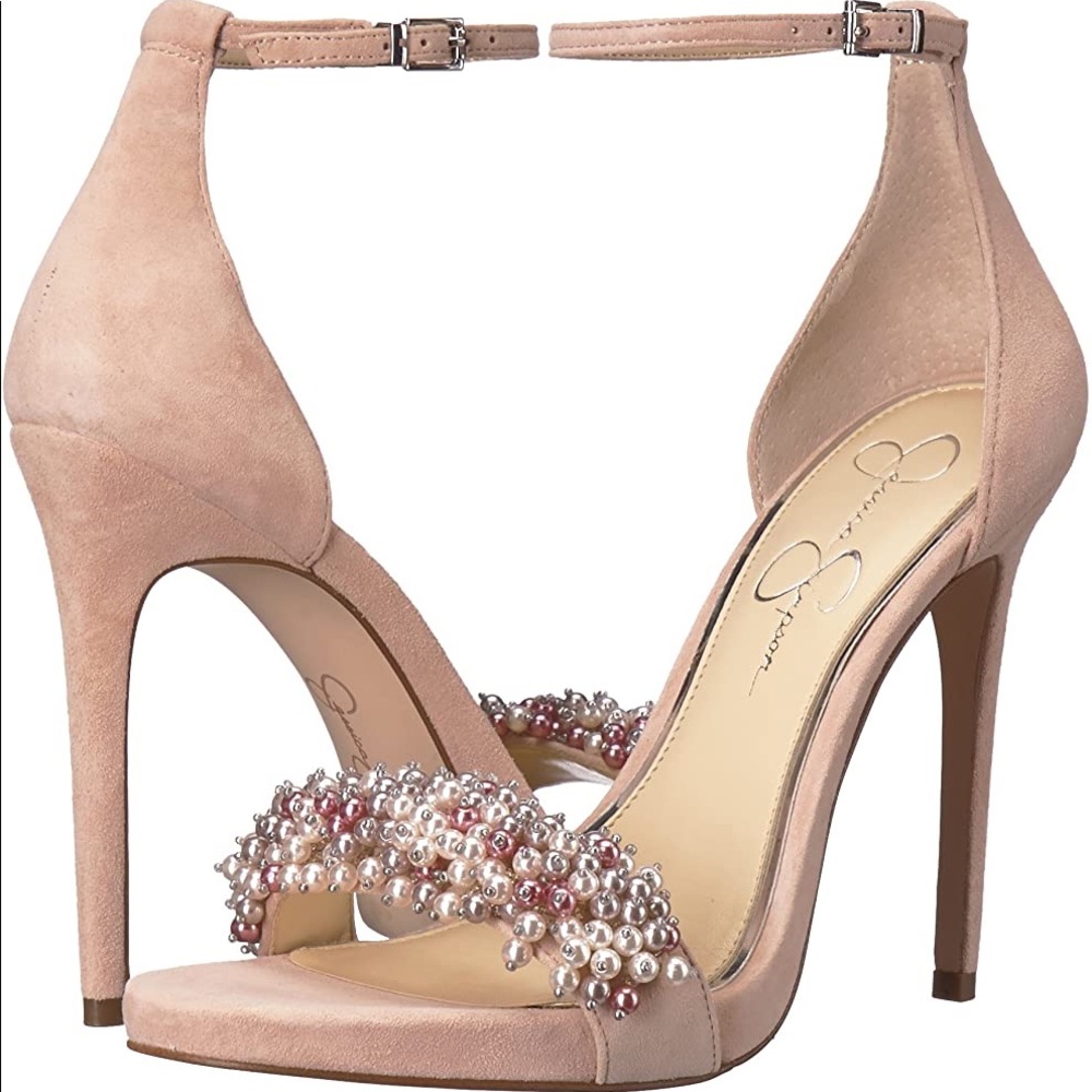 Jessica Simpson Suede Stilettos size 6